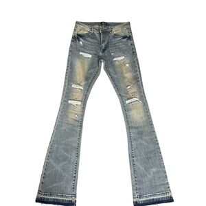 Distressed Blue Men’s Jeans